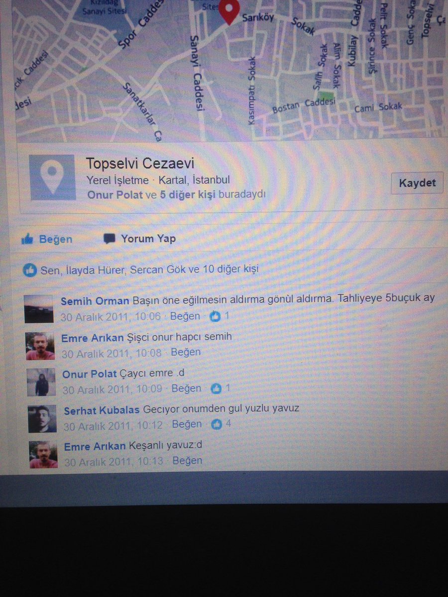 Ortamın güzelliğine bak sene 2011