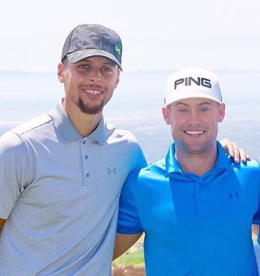 OctagonGolf's tweet photo. Two @Octagon athletes teeing it up @elliemaeclassic @tmoorewps @StephenCurry30 #teamoctagon https://t.co/g4j8VBIwoN