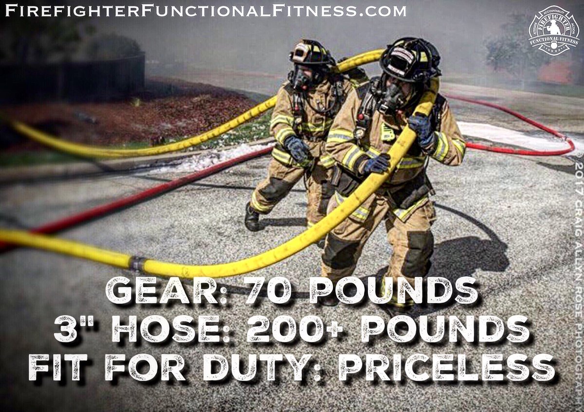 FirefighterFFit's tweet image. Pull your weight...
And then some.

FirefighterFunctionalFitness.com