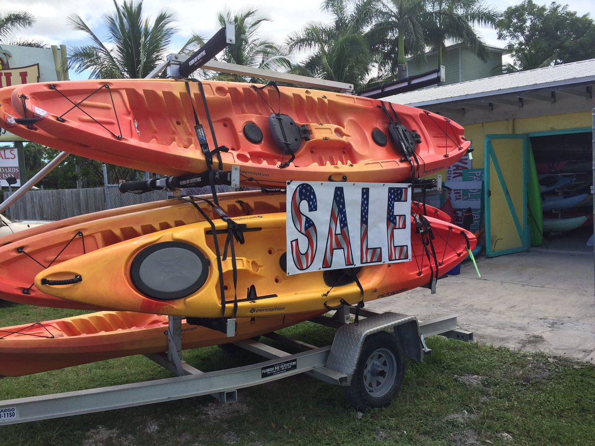 KeysPaddler's tweet photo. We still have some of our rental fleet boats for sale - sea kayaks can be sold asap but deposits will be taken on SOTs for pickup 9/30! https://t.co/jzqR1FTkb6