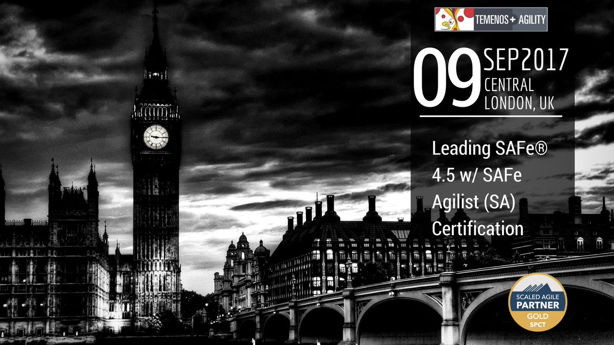 Temenos_Agility's tweet photo. Join us for Leading SAFe 4.5 w/ SAFe Agilist #SACertification in #London, UK https://t.co/VBVUoxhiFt https://t.co/I3fb6LWKlA