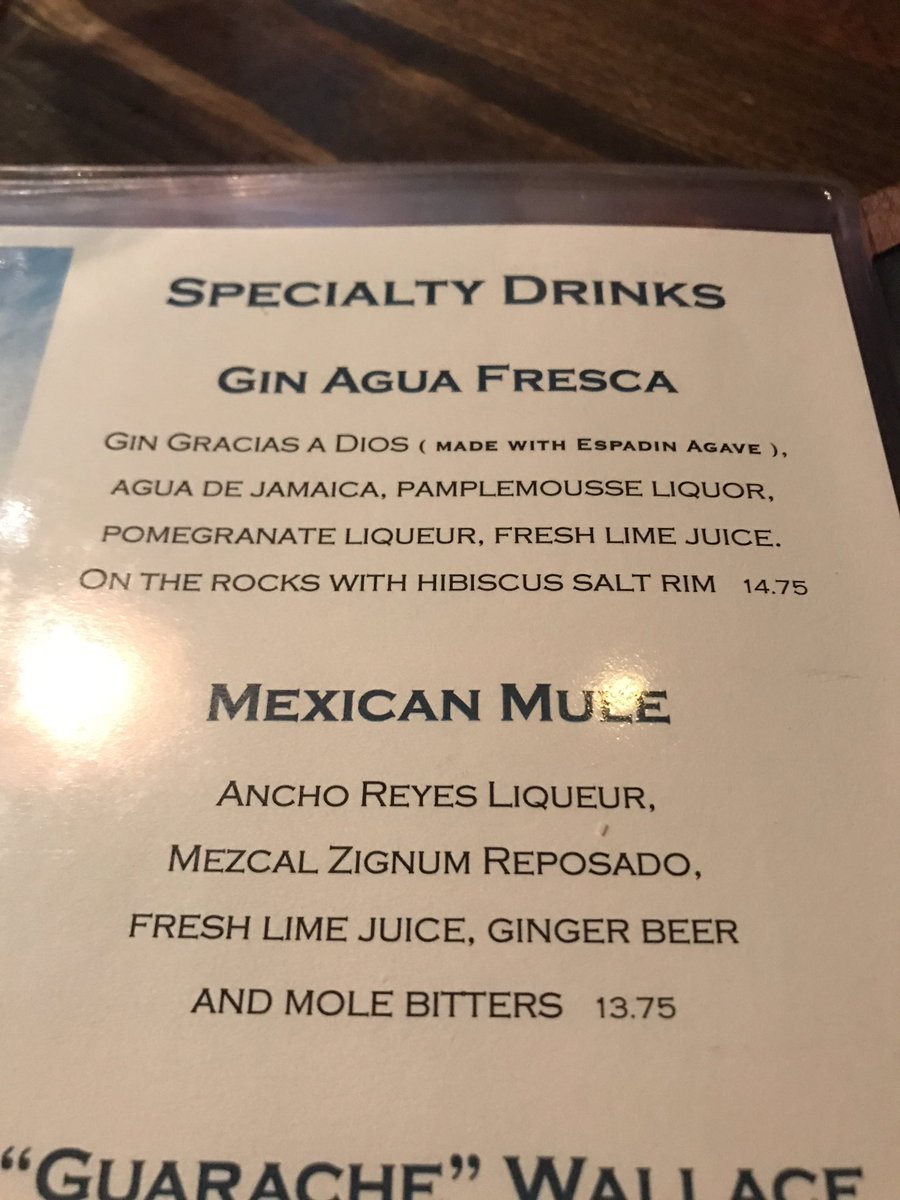 aaronb88's tweet photo. Tonight I've tried both the Agua Fresca and the Mexican Mule. Both are excellent but the Fresca is so refreshing. #IllHave2 @cavadeltequila https://t.co/8dUlpuuwEw