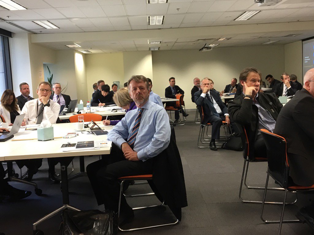 DrBronwynEvans's tweet photo. Great participation at @standardsaus #nof2017. Governance review discussion. https://t.co/e4FDRKv5tB