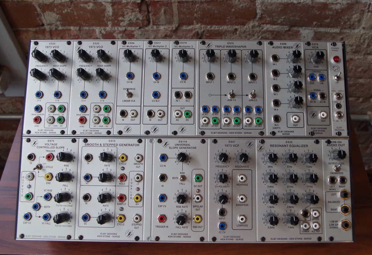 noisebug's tweet photo. ARRIVAL: #EuroSerge #ElbyDesigns #Bananajacks #Eurorack #Modular #synthesizer https://t.co/oVZoZg8LzT https://t.co/ZezEazmwh7