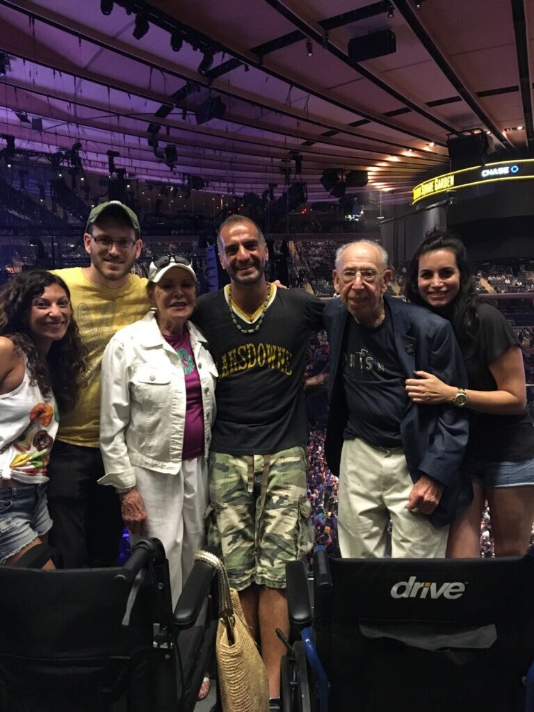 danideck's tweet photo. 1st Phish for my 97 yr old grandparents! @Phish_FTR @PhishatMSG @phishnet #phish #BakersDozen https://t.co/Hm3fRHyPw8