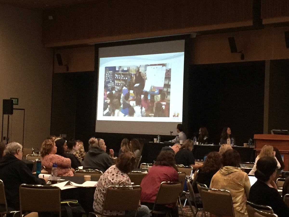 We just finished giving our presentation at CTA state institute with Mike Gallagher &amp; Rachel Bacosa from Sunnyvale School District.