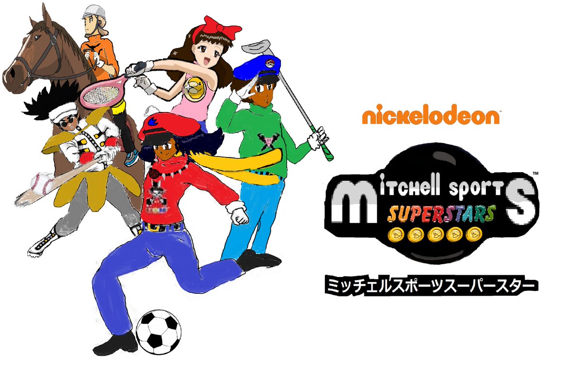 MvmNick's tweet photo. 「@MvmNick Sports Superstars」の4つの今日の考え。
#ミッチェル・ヴァン・モルガン #MitchellSports #NickelodeonJapan #ViacomNetworksJapan #ParamountJapan⚽️🏌️🎾⚾️🏇🎮💚🧡 https://t.co/2E5chjfYhX