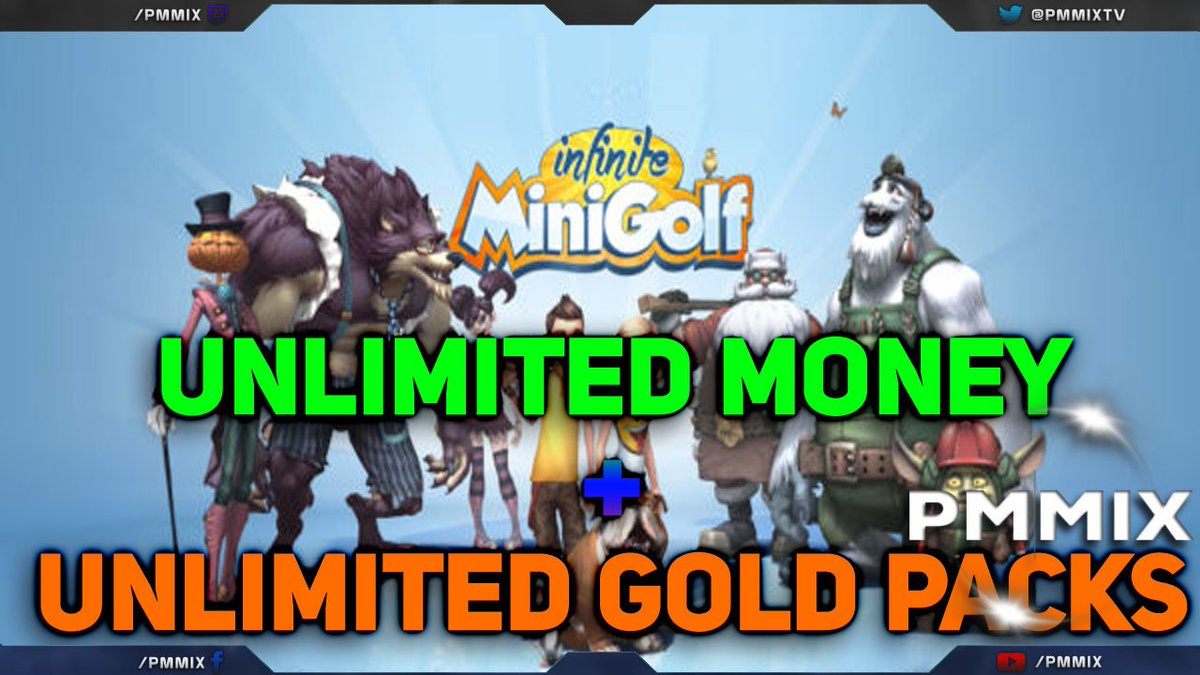 Infinite Mini #Golf Unlimited Money &amp; Gold Packs #hack youtu.be/5FdZD4FPtCM  #steam #XboxOne #Playstation4