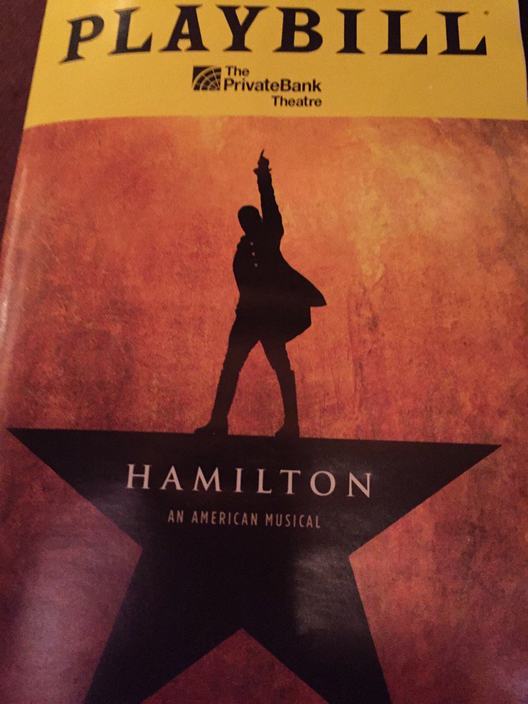 HansesDavid's tweet photo. #Hamilton Chicago!  It's showtime! https://t.co/byeLHtWoA3