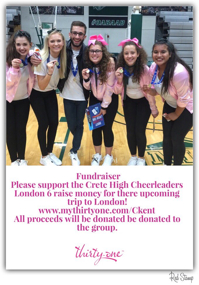 CrystalKent31's tweet photo. Please help support the Crete High Cheerleaders! @KateSchroder @xlexyxx #cretecardinals #london6 https://t.co/ZgDMtjCKyq