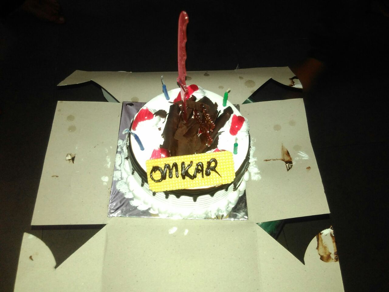 Aggregate 103+ happy birthday omkar cake in.eteachers