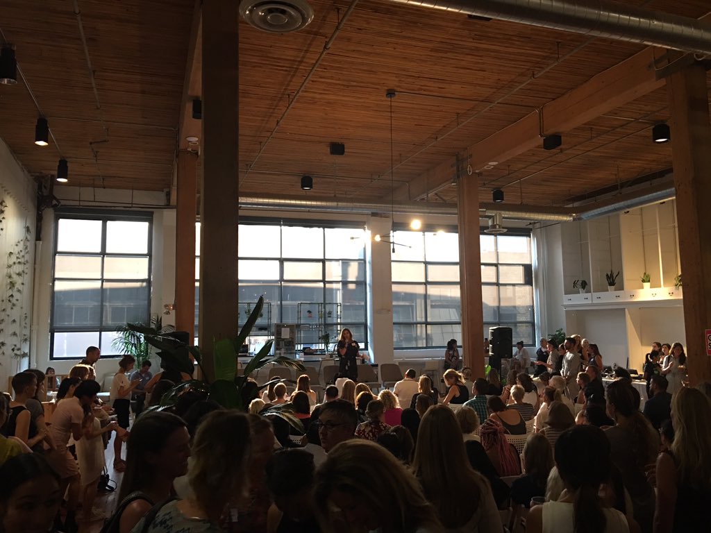 Fabulous evening with <a href="/theriveterco/">The Riveter</a>, <a href="/VermouthApp/">Vermouth</a> and <a href="/PPact/">Planned Parenthood Action</a>! Congrats on an incredible crowd! #inviteambition