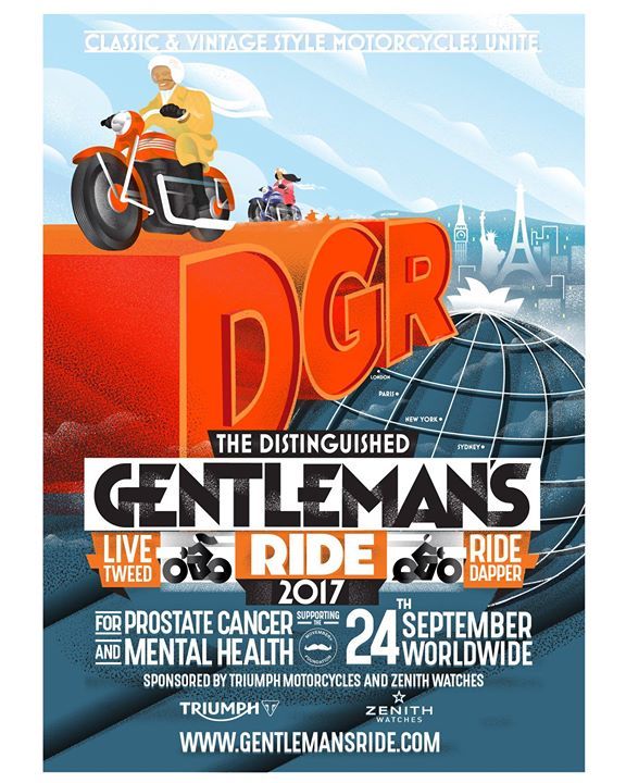 gentlemansride's tweet photo. Time for the DGR 2017 poster reveal!

Register now and dapper up upon your classic and vintage style motorcycle, Sunday September 24th at g… https://t.co/CahdaafWOg