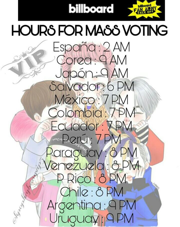 KATACJ138's tweet photo. Vamos #VIPs #CHILEANVIP a votar por #BIGBANG !!! #FanArmyFaceOff @BigBangN1Chile quedan poquitas horas! https://t.co/q3Z9ieV778 https://t.co/3HQMQgbZYZ