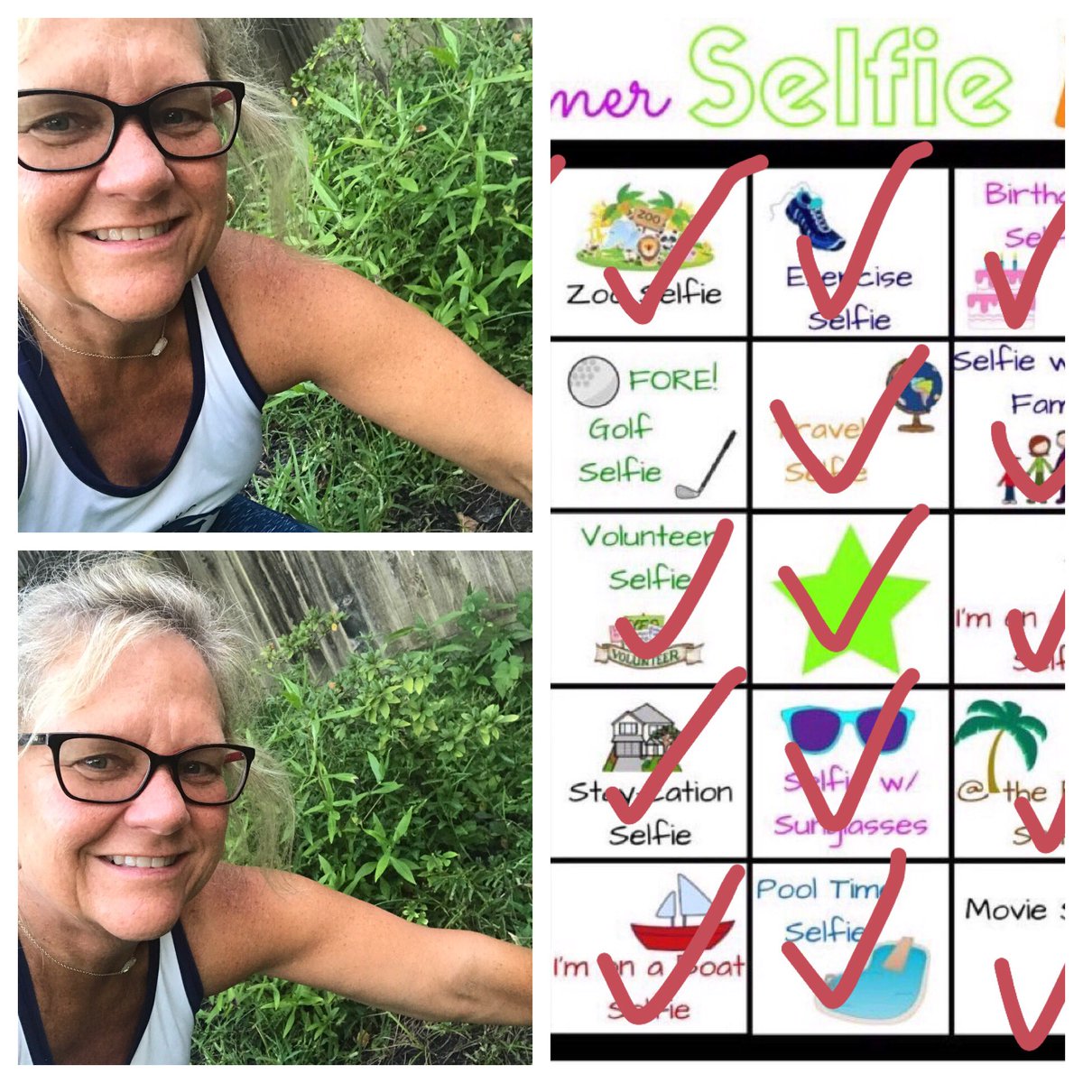 LStegent's tweet photo. Volunteering to help my neighbors get their weeds under control as they are trying to sell their house! #RobisonBingo https://t.co/dB6Prsxu9B