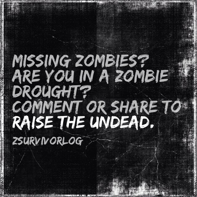 Got #zombie fever? Desiring a zombie movie or tv show? RT &amp; COMMENT to raise the UNDEAD! &amp; support tagged peeps!