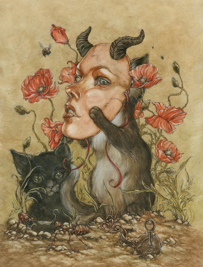 JackMeiraFerrer's tweet photo. #art #dark #arte #different #unusual #cat https://t.co/OZZV5dmlH5