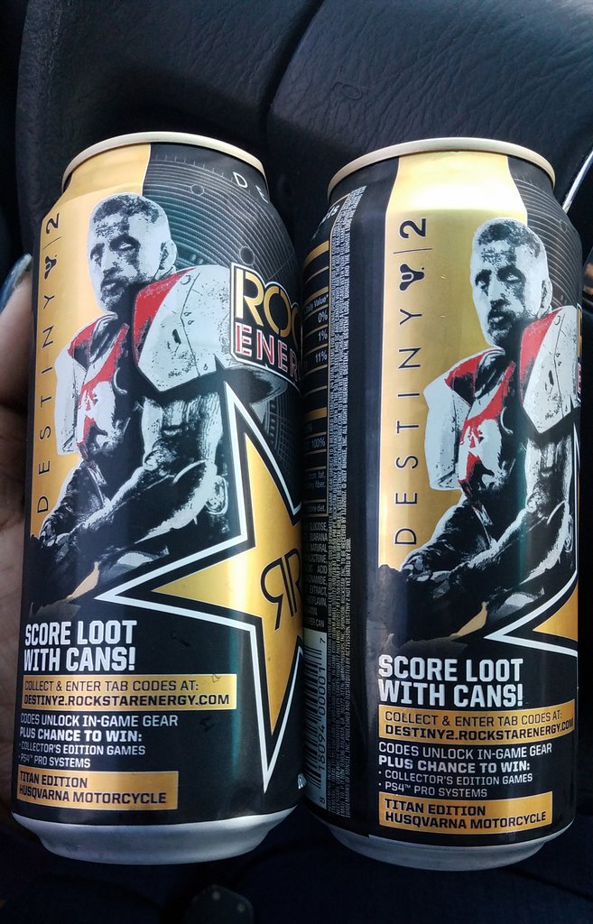 Redeeming Rockstar Energy Drink Codes Destiny Redeeming Rockstar Energy Drink Codes Destiny