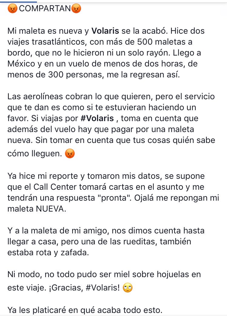 LaPerezReyes's tweet photo. @viajaVolaris Vuelo Cancún-México Y4 717
😡COMPARTAN😡🙏🏻 #Volaris @flyvolaris @VolarisCAM https://t.co/s8pdW7Qwew