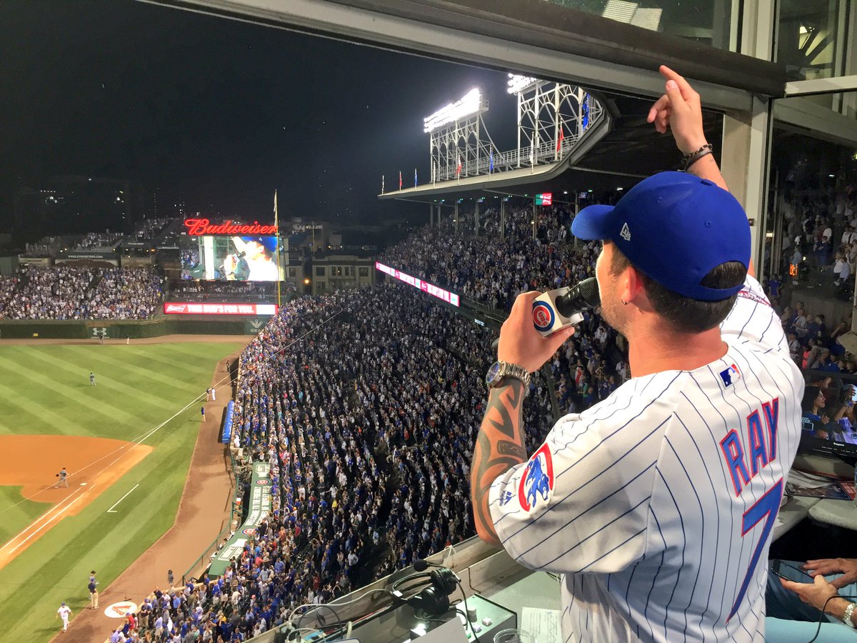 Cubs's tweet photo. 🎶 Sing a little more. 🎶 https://t.co/obwx6JHE6V