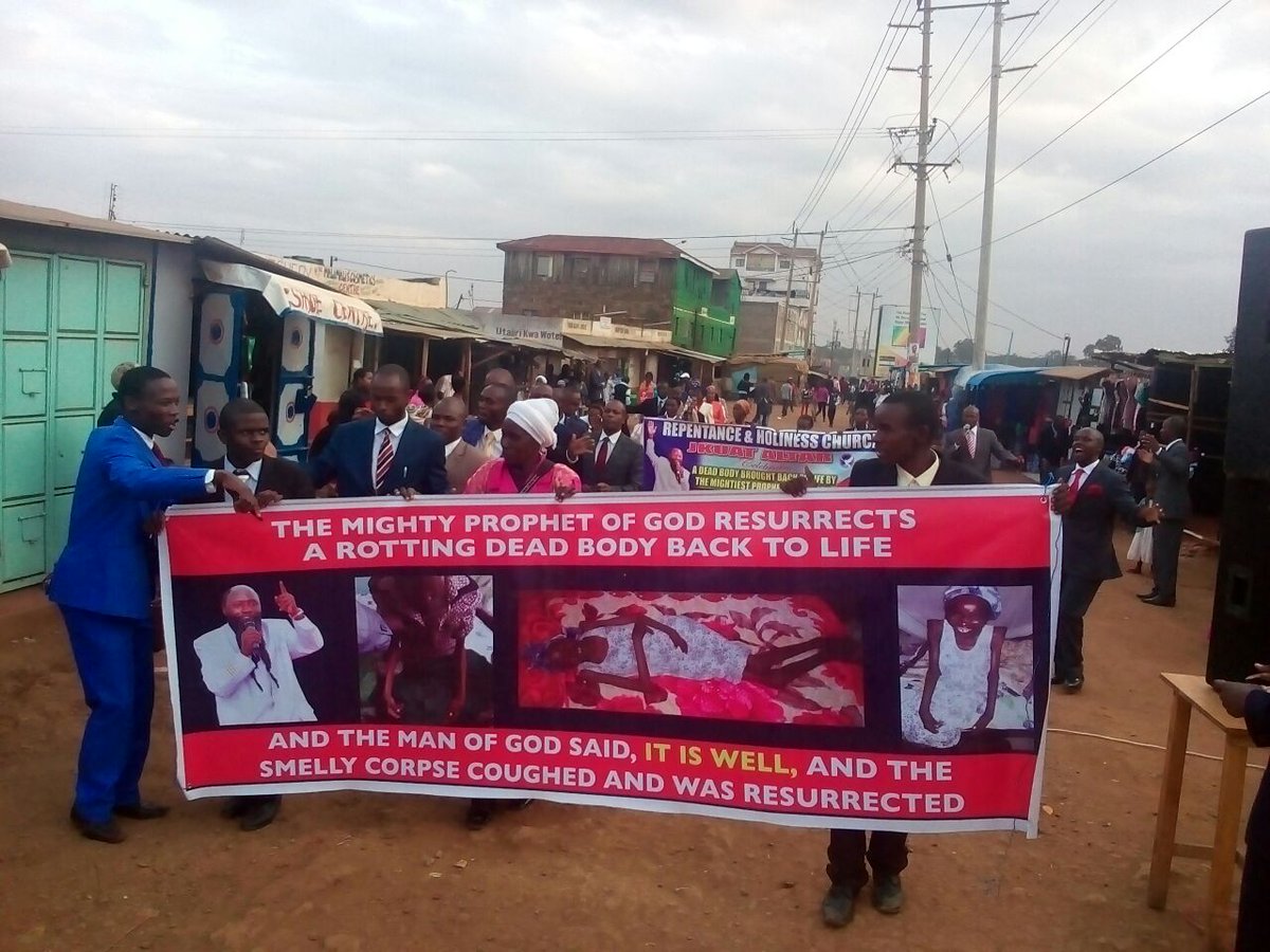 Mugustu's tweet photo. #biggerthanelections 
What will we say before the lord.?
The dead Mama Rosa is now living .
The messiah is coming. 
Prepare in holiness. https://t.co/53Ms67U3hV