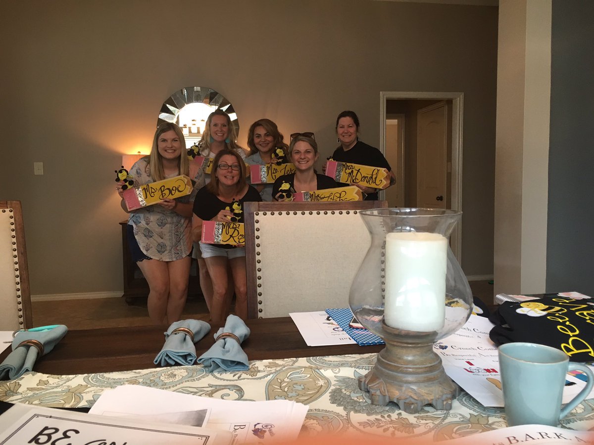 What a great first team meeting! Ready to grow class families with our "buzzing bees" in community circles! #beebrave #firstgrade