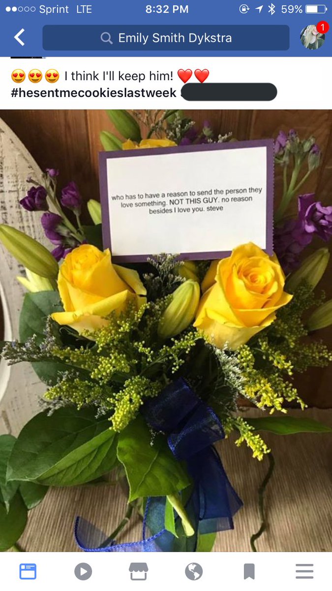 ThisBlondAshley's tweet photo. My dads been deployed for a few months &amp; before he left he ordered a bunch of things for my mom to be delivered throughout his deployment 😭 https://t.co/QRtHPqu8Da