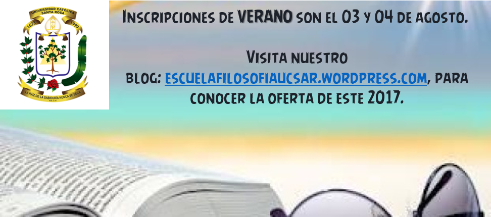 UCSAR_FILOSOFIA's tweet image. Visita nuestro blog: escuelafilosofiaucsar.wordpress.com.