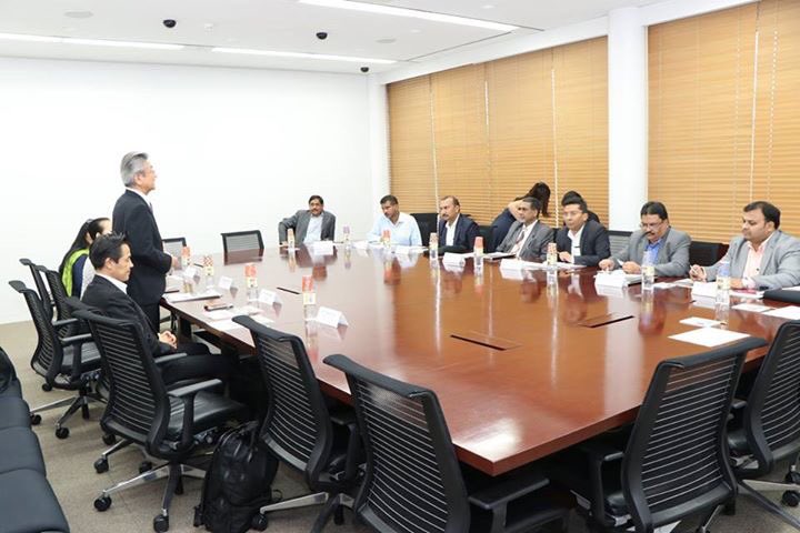 IndianEmbTokyo's tweet photo. #Telangana Delegation held discussions with #Sanative Line Co Ltd on cooperation in the field of #municipalwaste management https://t.co/pqRw23fsbT