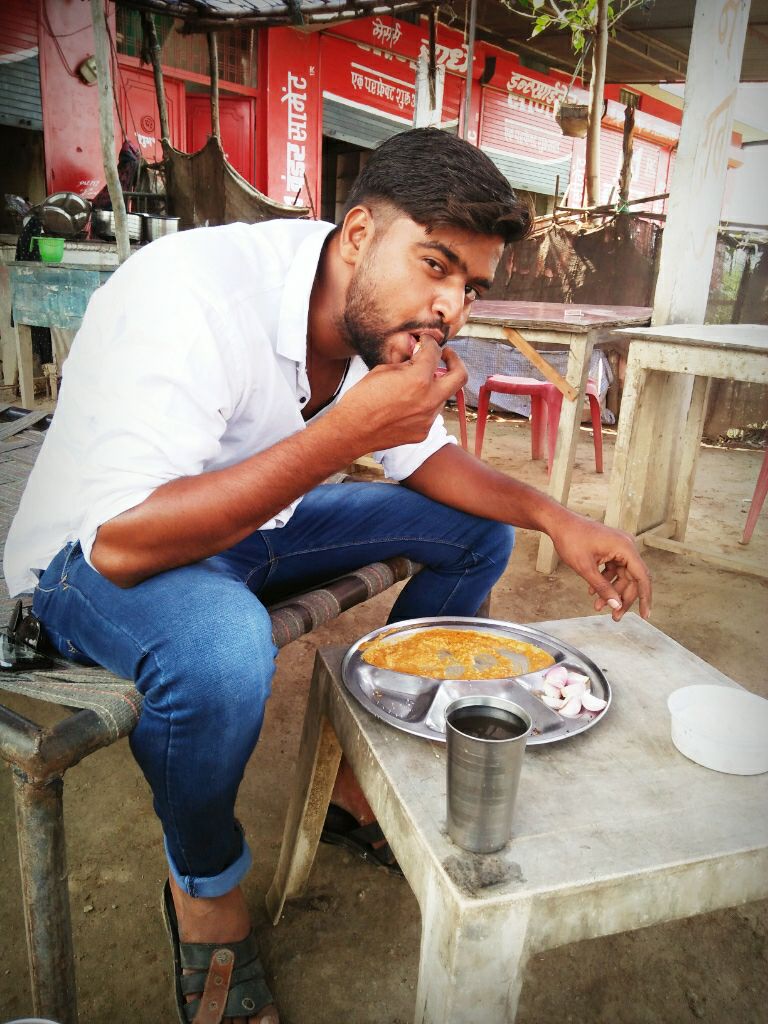 toshib_mirza's tweet image. Enjoy punjabi daba dal bati