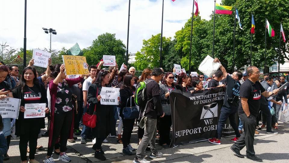 GorkhalandUtd's tweet photo. #GlobalGorkhalandUnityMarch #London #Marble https://t.co/ZZf9PdY0Sn #UK They tried to bury us,but they didn't know we were seeds #Gorkhaland https://t.co/gLNnYT53oR