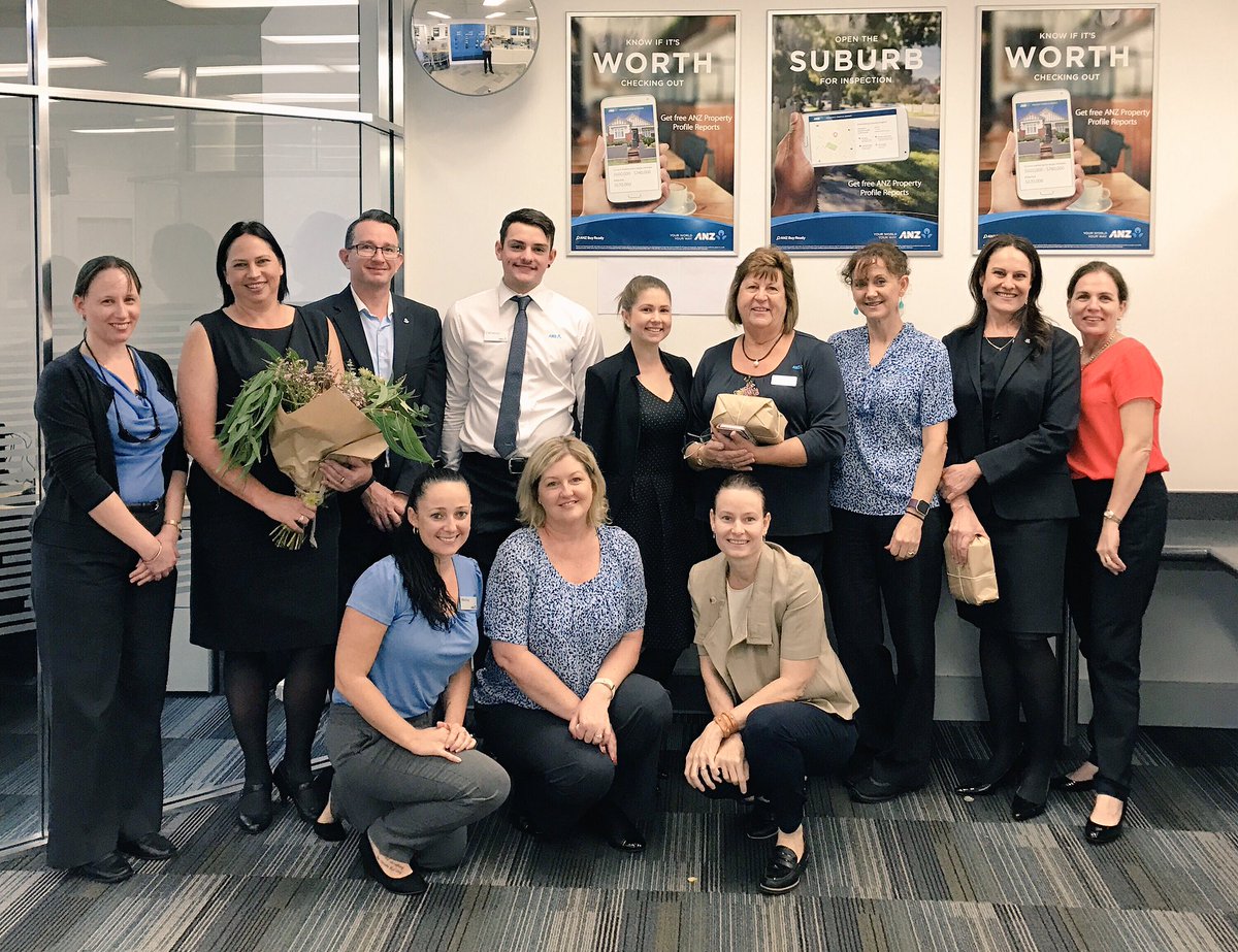 Thank you &amp; good luck to our lovely <a href="/jan_rolly65/">Jan Owens</a> after 33 years of loyal service <a href="/ANZ_AU/">ANZ Australia</a> &amp; <a href="/ANZ_NZ/">ANZ NZ</a> <a href="/peta_smith2/">Peta Smith</a> <a href="/tonytapsall/">Tony Tapsall</a>