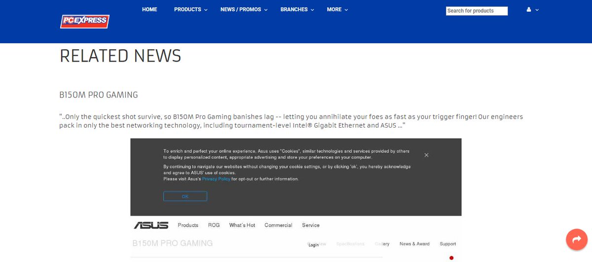 PCExpressPH's tweet image. Trending News!!!
B150M PRO GAMING
news.pcx.com.ph/40932/3239916/…