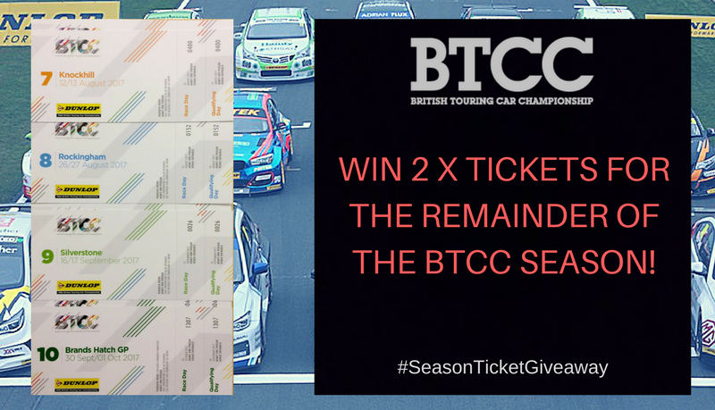 tyreshopperHQ's tweet photo. #WIN 2 TICKETS TO EVERY #BTCC RACE FOR THE REMAINDER OF THE SEASON. 
#LIKE, #RT and #FOLLOW to enter.
#Freebie #Giveaway #Competition #FREE https://t.co/zRaNRUvM9Z
