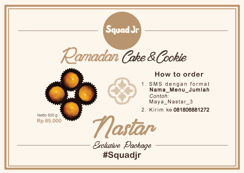 mysquadjr's tweet photo. Squad Jr Nastar #SquadJr #Cake #Cookie #nastar https://t.co/g1AIR6BYZU