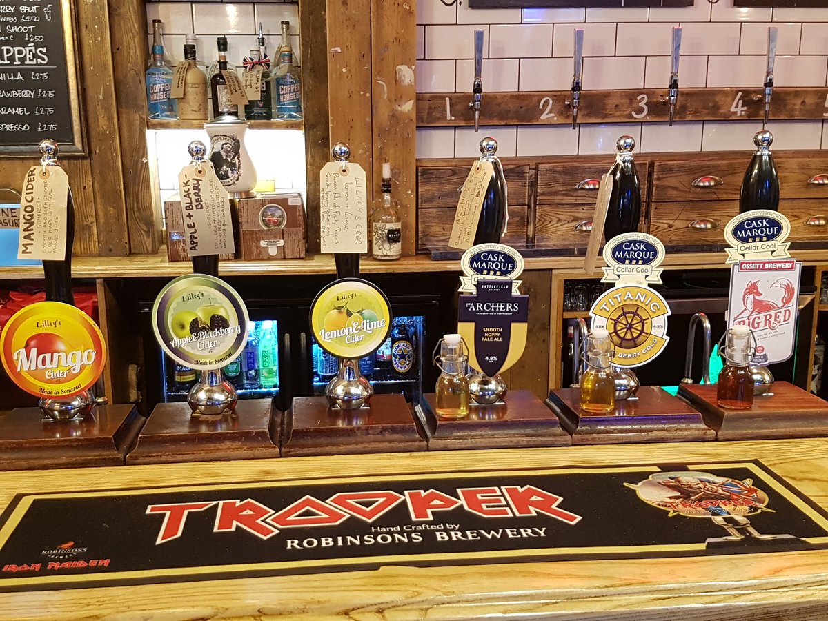TuringTap's tweet image. Sorry for the absence on twitter recently, here's what's on @TuringTap today @ossettbrewery @lilleyscider @Titanic_Brewers