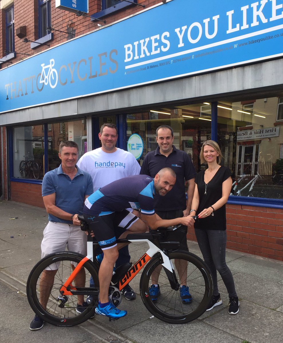 Thanks to <a href="/Handepay/">Handepay</a> &amp; <a href="/ThattoCycles/">Thatto Cycles</a> for great prizes for this year's <a href="/TriSthelens/">St Helens Triathlon</a> click this link for full details facebook.com/tristhelens/po…