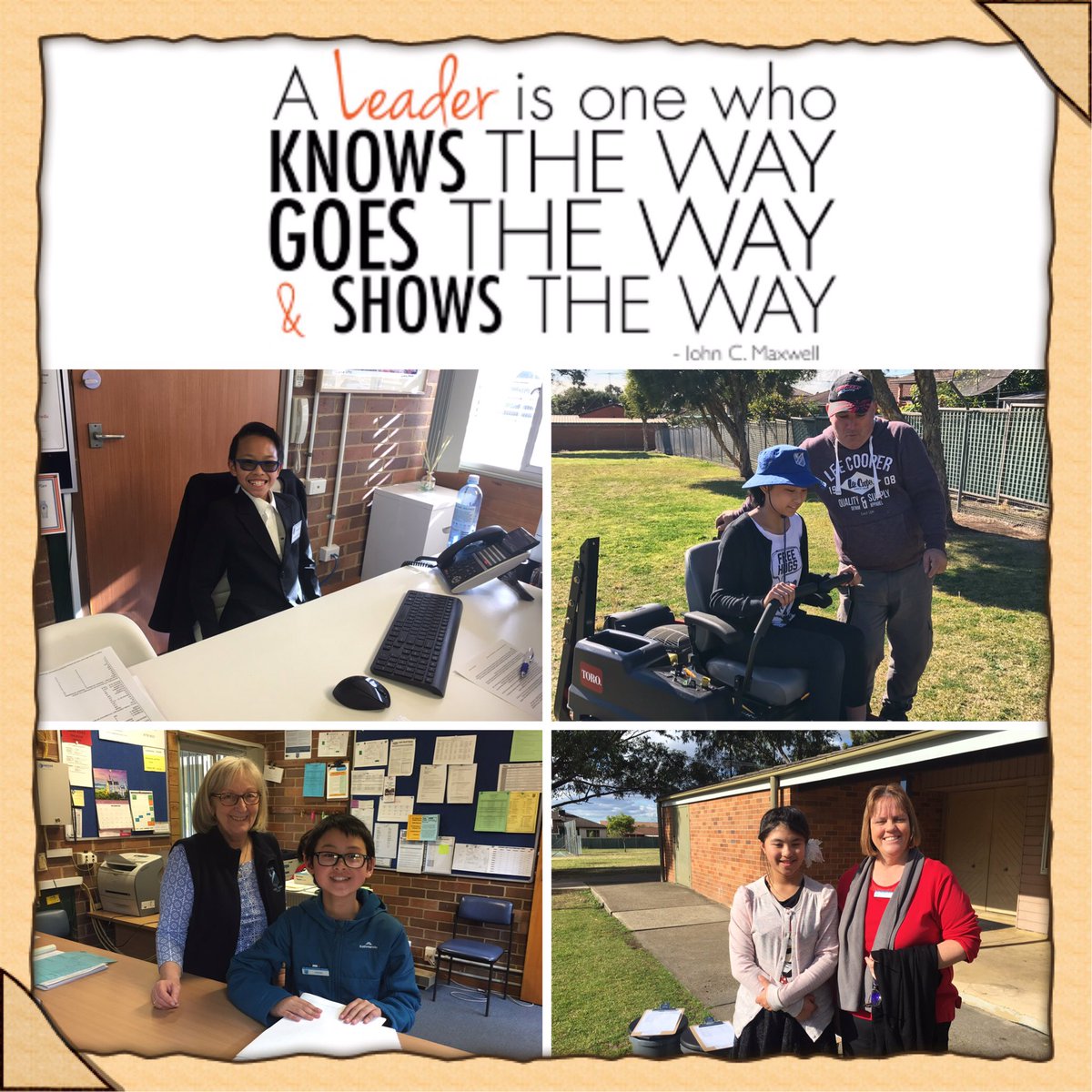 StJohnsParkPS's tweet image. Congratulations to our amazing leaders for the day. The GA, Principal, DP &amp;amp; Office Assistant were busy all day around our school #edweek17