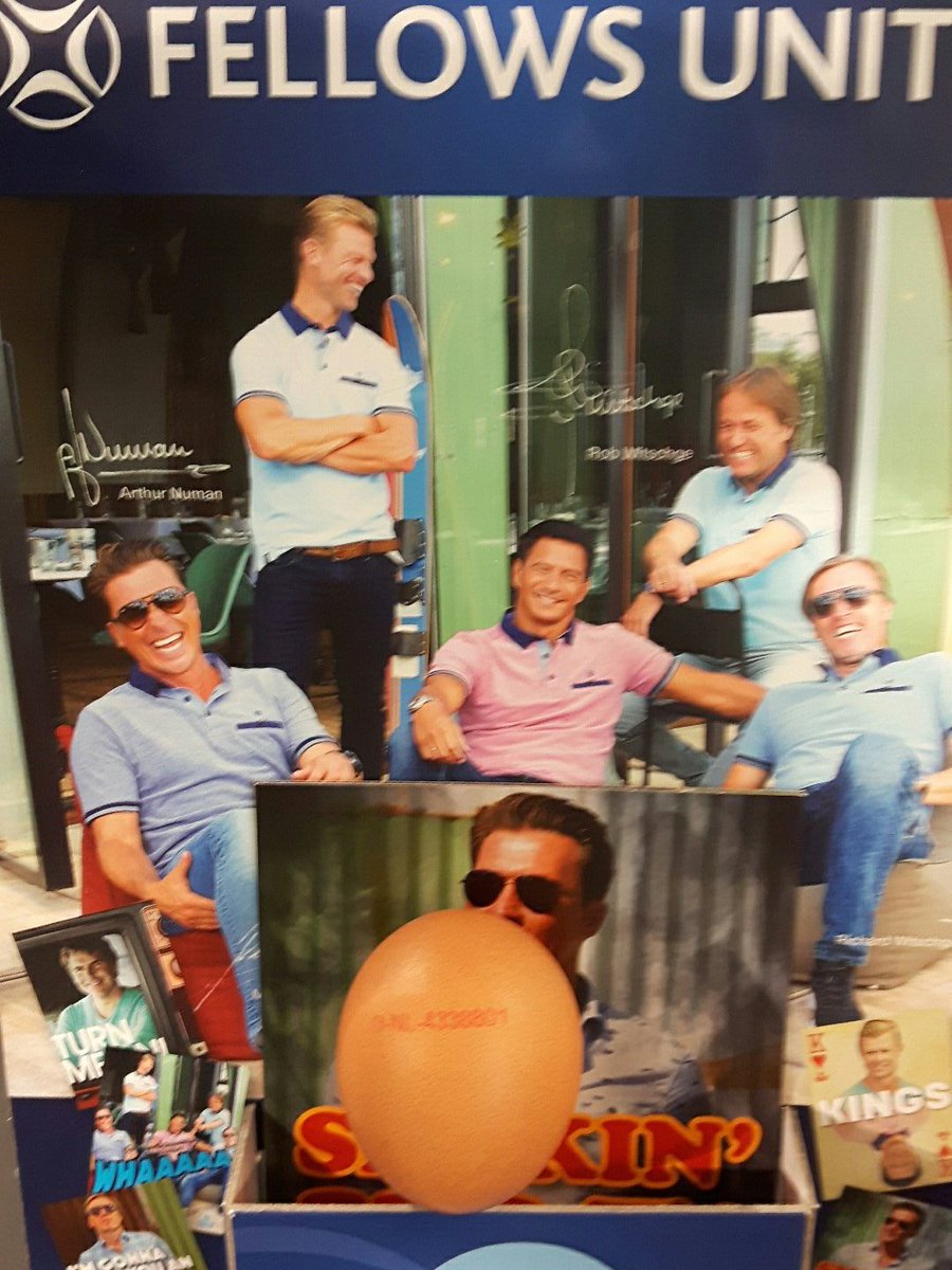 Goedgekeurd, eerst n uitsmijter, dan inkopen <a href="/fellowsunited/">FellowsUnited</a>  !