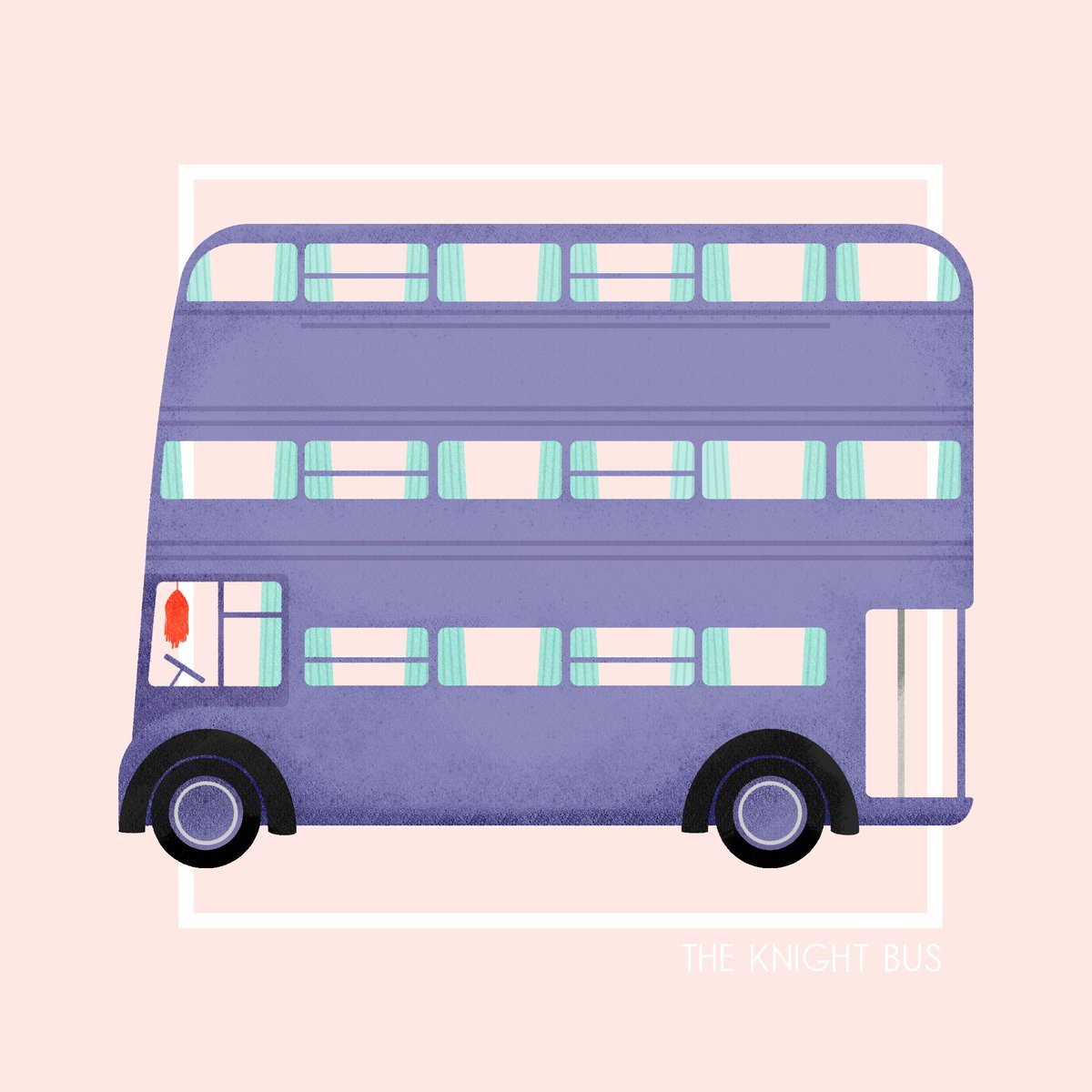 LaMouetteF's tweet image. Tout le mois je dessinerai des éléments issus d’HP postés sur Insta, Dribbble puis ici aussi pour que ce soit + simple👇
01. Le Magicobus