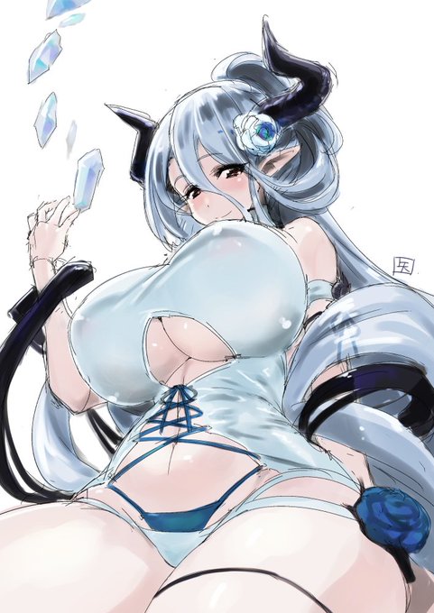 イシュミールさん落書き。おっぱいおっぱい。 