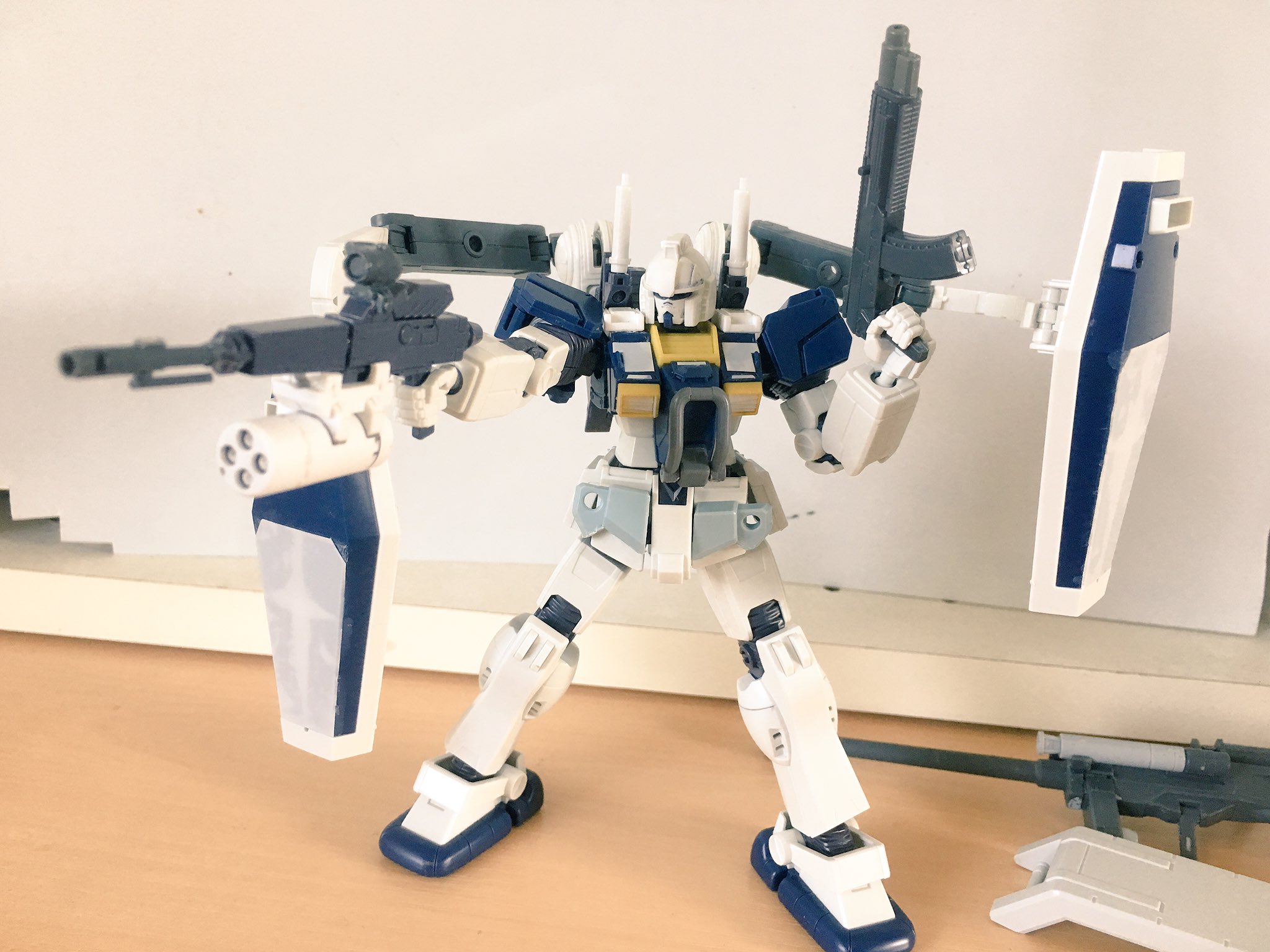 Mukkuのプラモ用 陸戦型ガンダム S型 改造途中 ガンプラ T Co U5pmznha5w Twitter