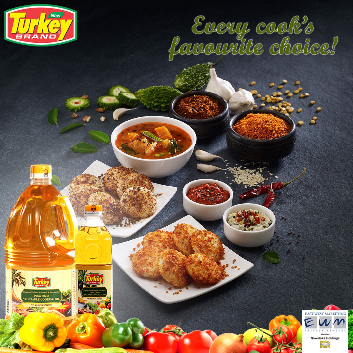 EastWestSL's tweet photo. Turkey Vegetable oil is every cook’s favourite choice!

#cooksfavourite #turkey #vegetableoil https://t.co/X7A80hGMGz