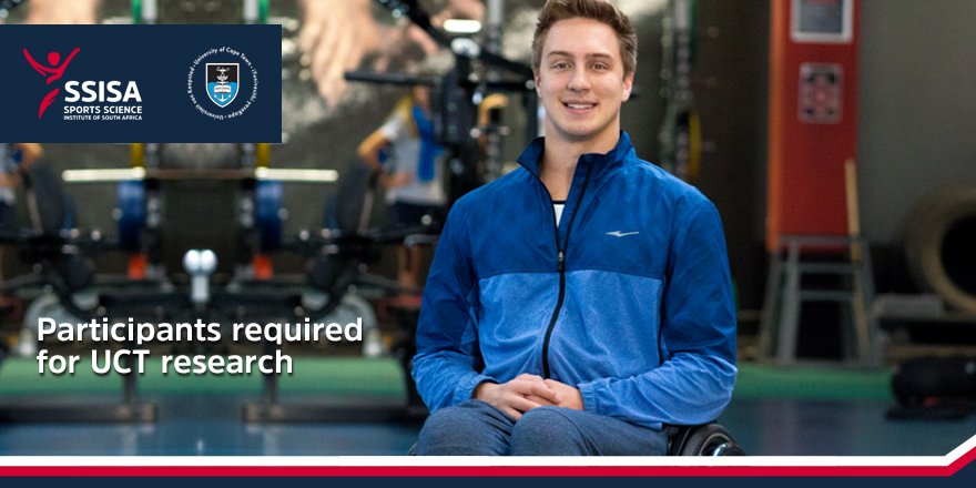 Sportscience_sa's tweet photo. Participants wanted for UCT research looking at the effect of exercise on spinal cord injury. More info here: https://t.co/P7LNXl1khW https://t.co/Ww1ct8sT1Z