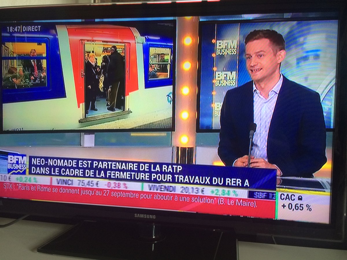 neonomade_com's tweet image. Replay : regardez l'intervention de @BapBroughton sur @bfmbusiness hier pour parler #coworking, #mobilité et #QVT bit.ly/1MdVMd1