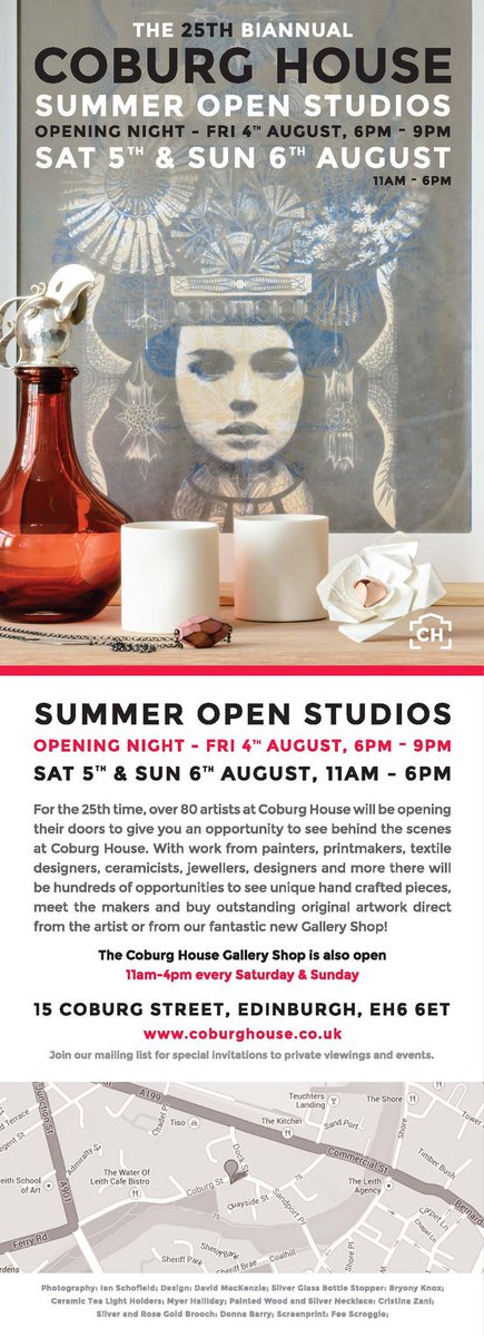 THIS weekend! #art #leith #Edinburgh