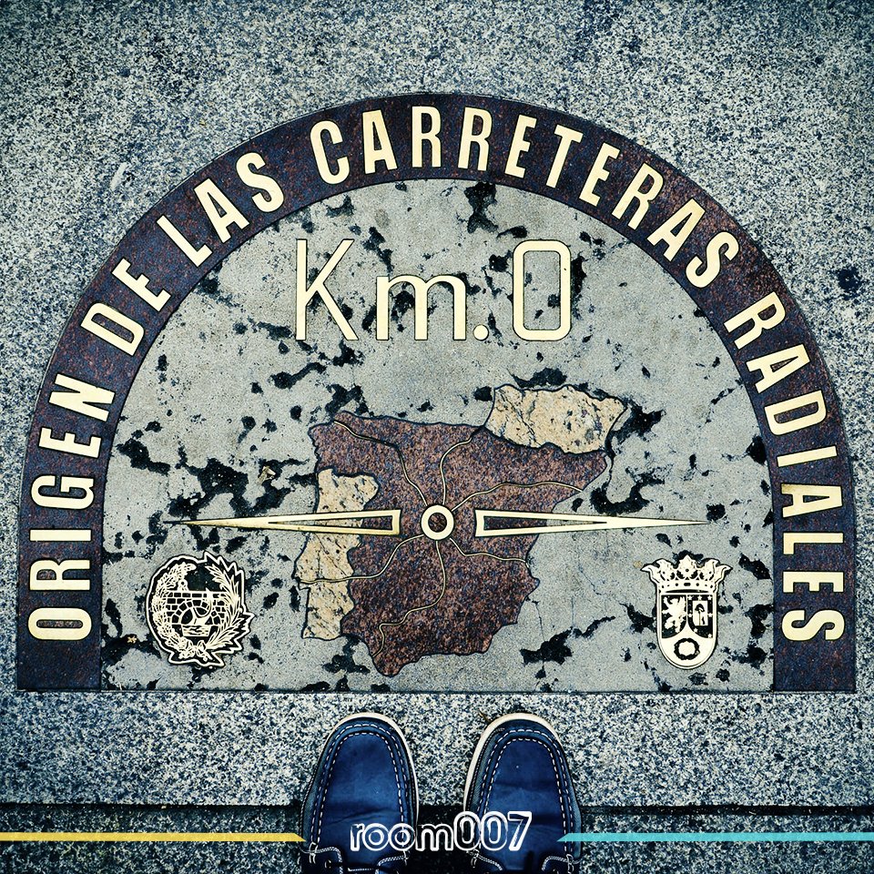¿Has pisado alguna vez el #KilómetroCero de #Madrid? 🤔