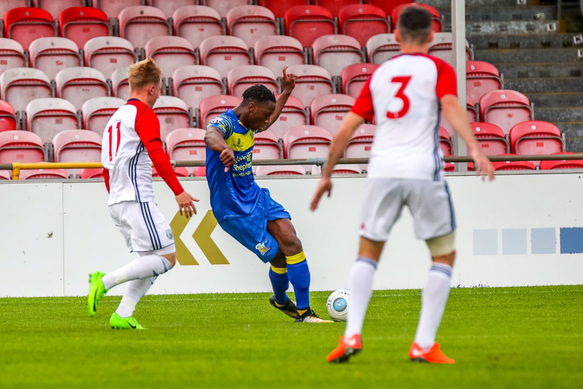 SolihullMoors's tweet photo. 📸 | See the pictures from yesterday's match against @WBA here 👉 https://t.co/EoIemAL3Zi

Credit - @stevefeeney 

#SMFC 💛💙 https://t.co/4PHkiArQSI