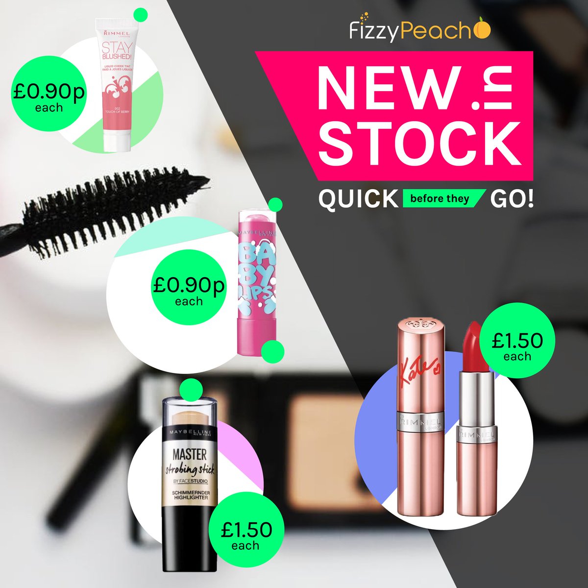 FizzyPeach1's tweet photo. New stocks arrived! Check the website to see what #cosmetics you can get your hands on! Hurry before they're gone! https://t.co/dvo591XyDW https://t.co/SKaJK7nOu0