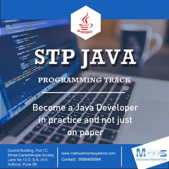 MZOSPUNE's tweet image. Start our career in #Java_programming language with @MZOSPUNE
Visit us for #Java_Courses @ matrixzeroonesystems.com
#java_training #Java